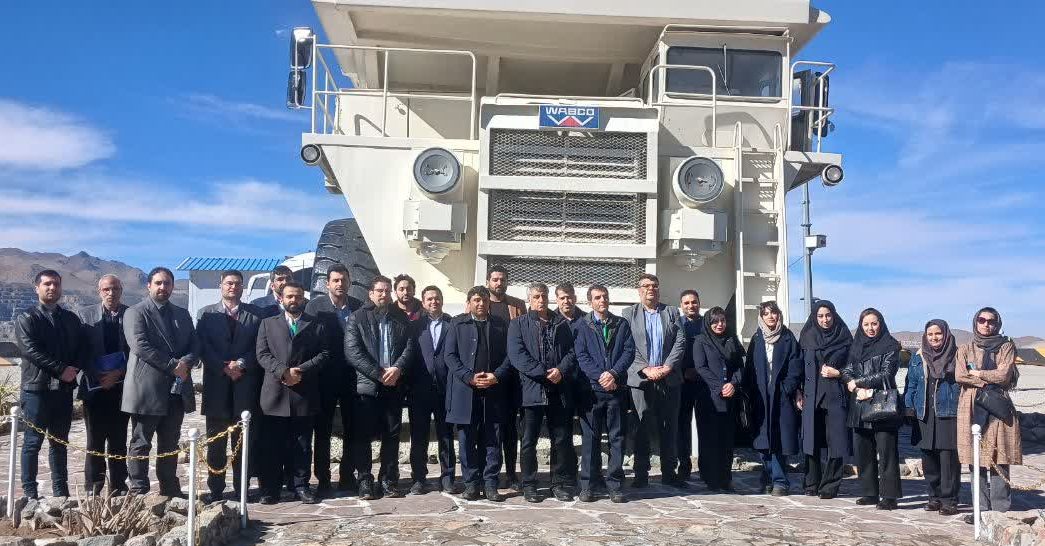 بازدید میهمانان رویداد  Nicinno  (شرکت ملی صنایع مس ایران)  از کارخانه مجتمع مس  سرچشمه رفسنجان
